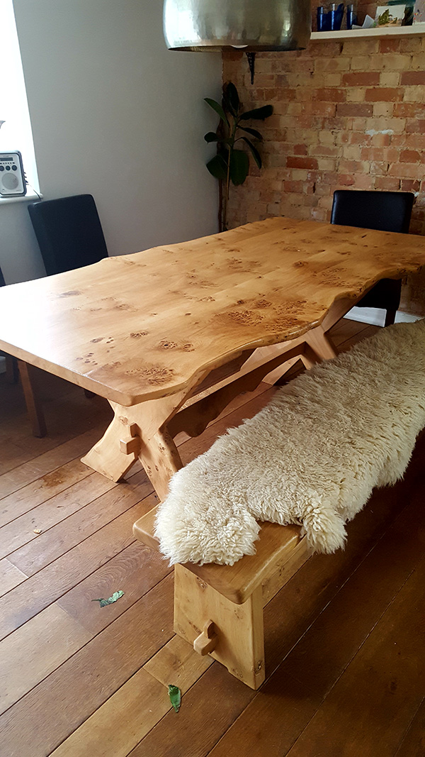 Bespoke Wooden Dining Table